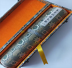 阳谷书画装裱案例